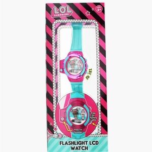 LOL Surprise Flashlight LCD Watch